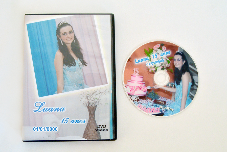 Video em DVD para Casamentos, 15 anos ou somente fotos em DVD